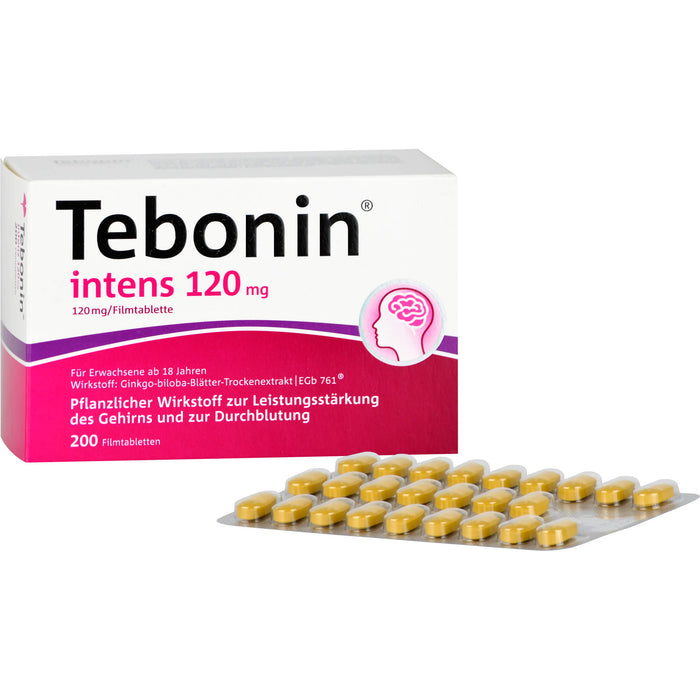 Tebonin intens 120 mg, 200 pc Tablettes