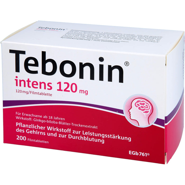 Tebonin intens 120 mg, 200 pc Tablettes