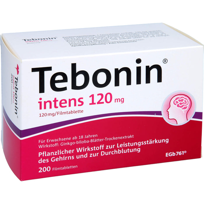 Tebonin intens 120 mg, 200 pc Tablettes