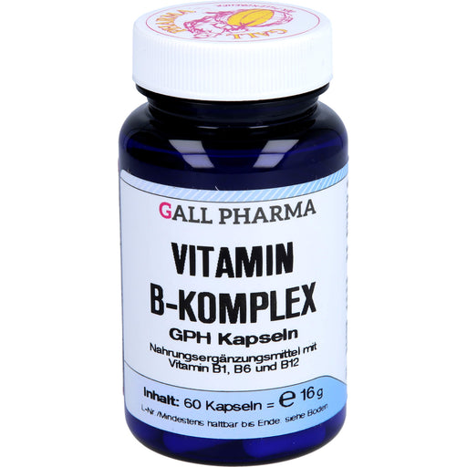 GALL PHARMA Vitamin B-Komplex GPH Kapseln, 60 St. Kapseln