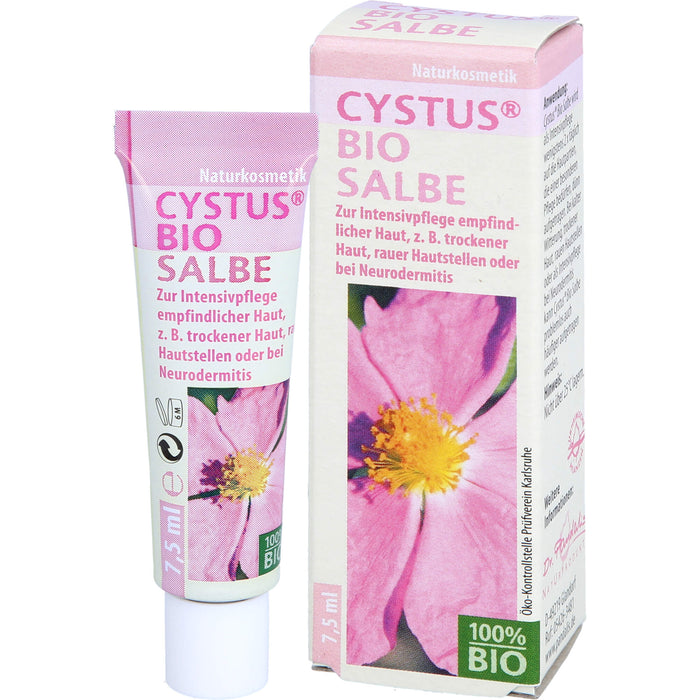 Dr. Pandalis Cystus Bio Salbe für empfindliche Haut, 7.5 ml Ointment