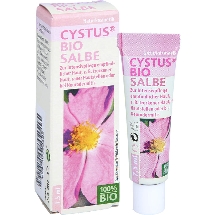 Dr. Pandalis Cystus Bio Salbe für empfindliche Haut, 7.5 ml Ointment