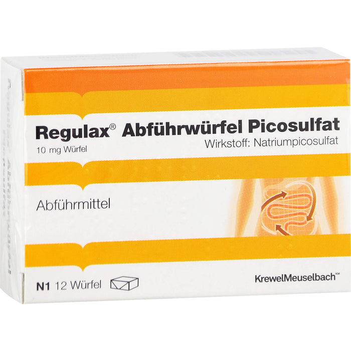 Regulax Abführwürfel Picosulfat, 12 pc Cube