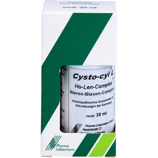 Cysto Cyl Ho-Len Complex Nieren-Blasen-Complex bei akuten Entzündungen der ableitenden Harnwege, 30 ml Lösung