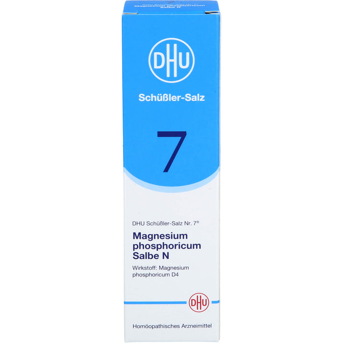 DHU Schüßler-Salz Nr. 7 Magnesium phosphoricum D4 – Das Mineralsalz der Muskeln und Nerven – das Original, 50 g Salbe