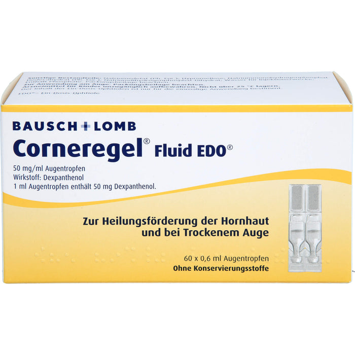 Corneregel Fluid EDO Augentropfen, 60 St. Einzeldosispipetten