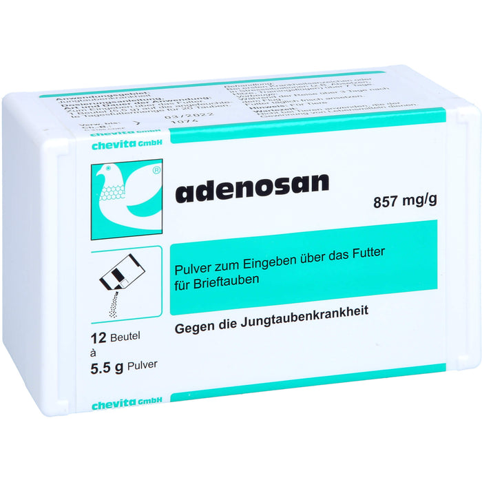 adenosan Pulver gegen die Jungtaubenkrankheit, 66 g Powder
