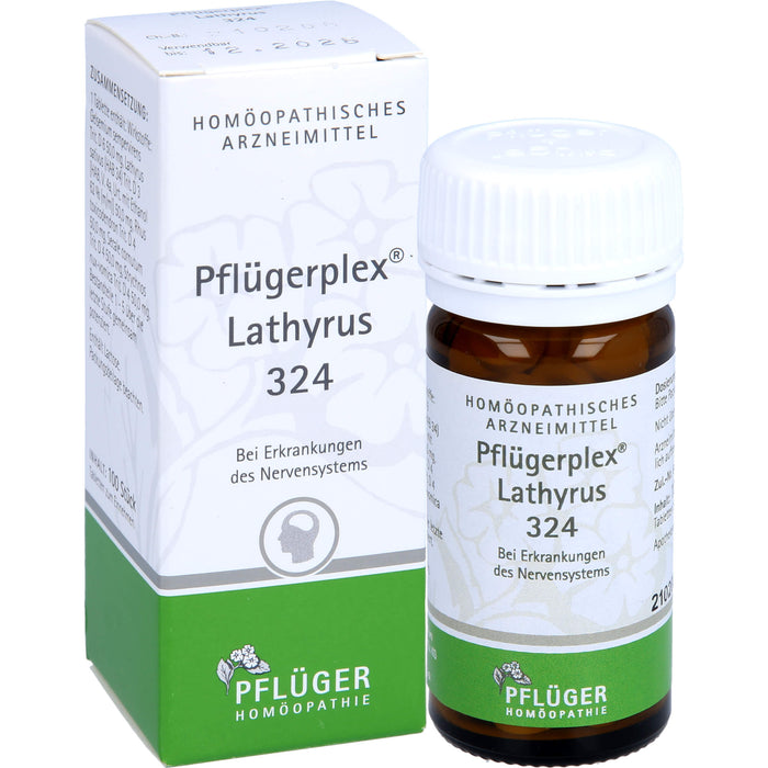 Pflügerplex Lathyrus 324 Tabletten bei Erkrankungen des Nervensystems, 100 St. Tabletten