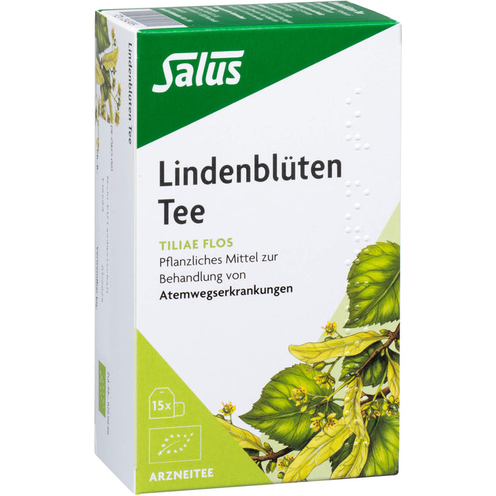 Salus Lindenblüten Arzneitee bio bei Atemwegserkrankungen, 15 St. Filterbeutel