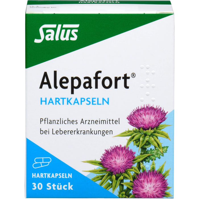 Salus Alepafort Hartkapseln bei Lebererkrankungen, 30 St. Kapseln