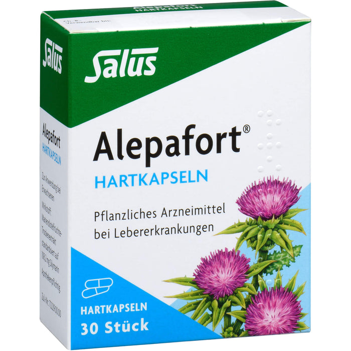 Salus Alepafort Hartkapseln bei Lebererkrankungen, 30 pc Capsules