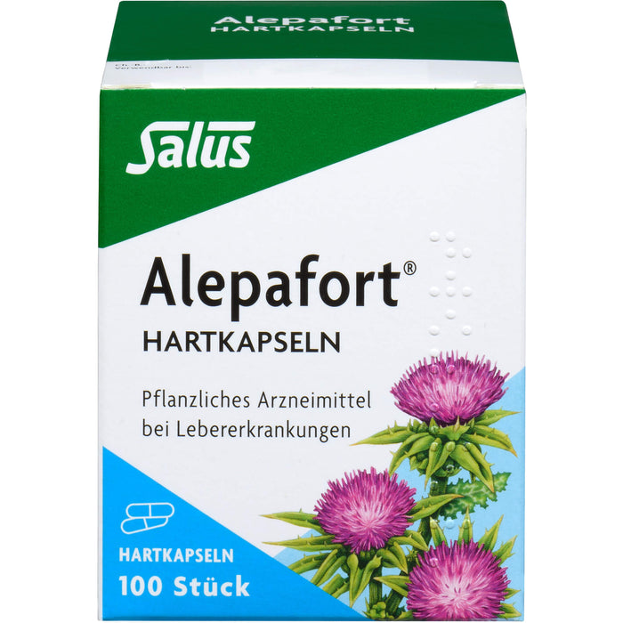 Salus Alepafort Kapseln bei Lebererkrankungen, 100 St. Kapseln