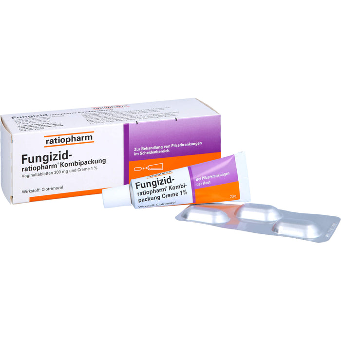 Fungizid-ratiopharm Kombipackung, 1 pcs. Combipack