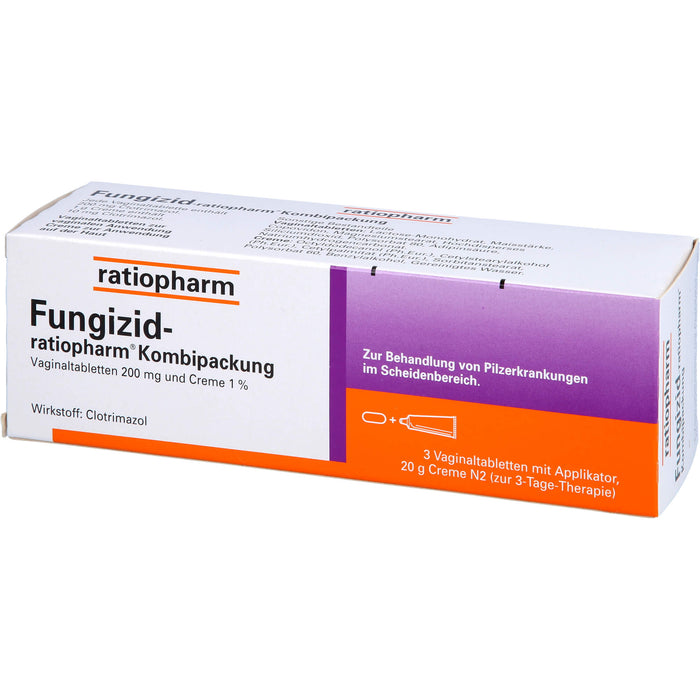 Fungizid-ratiopharm Kombipackung, 1 pcs. Combipack