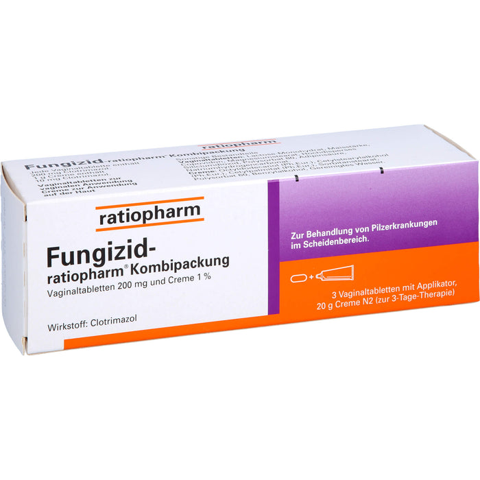 Fungizid-ratiopharm Kombipackung, 1 pcs. Combipack