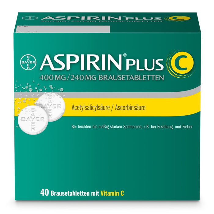ASPIRIN plus C Brausetabletten, 40 St. Tabletten