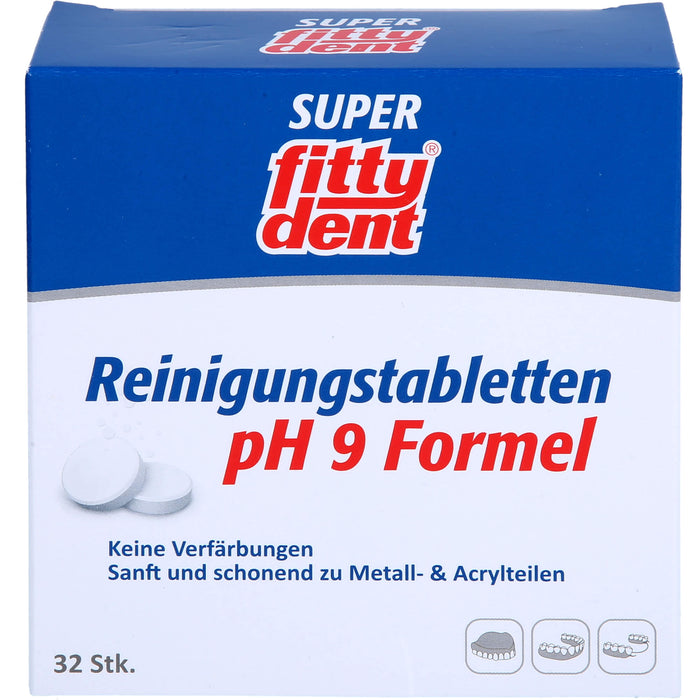 FITTYDENT SUPER REINIGUNGS, 32 St. Tabletten