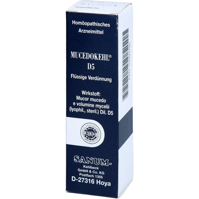 SANUM-KEHLBECK Mucedokehl D5 flüssige Verdünnung, 10 ml Solution