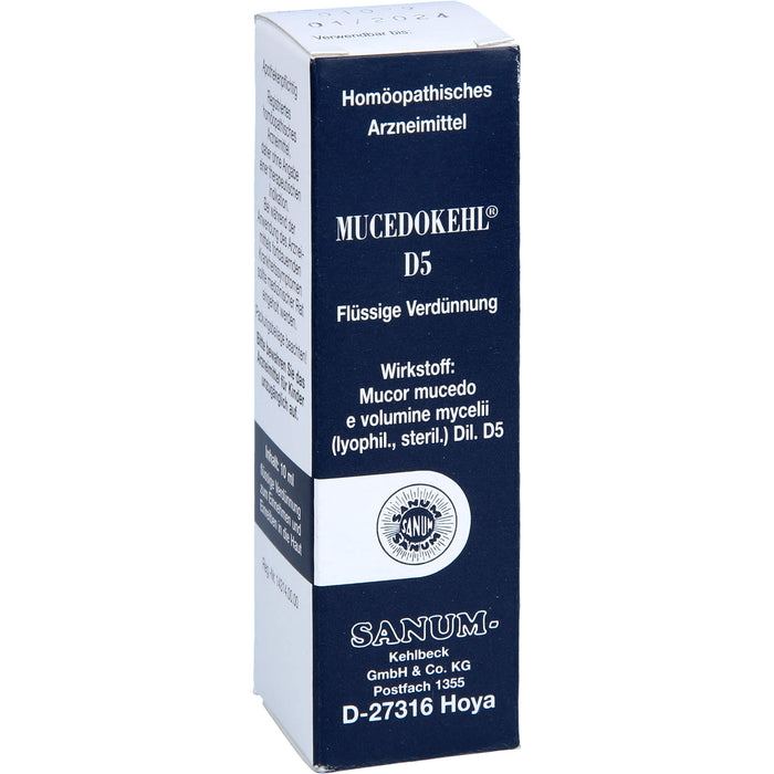 SANUM-KEHLBECK Mucedokehl D5 flüssige Verdünnung, 10 ml Lösung