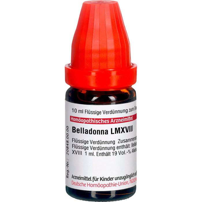 Belladonna LM XVIII DHU Dilution, 10 ml Solution