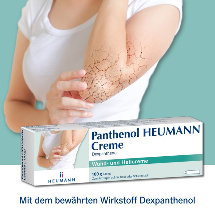 Panthenol Heumann Creme Wund- und Heilcreme, 100 g Cream