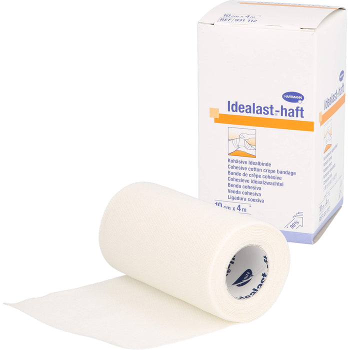 HARTMANN Idealast-haft Idealbinde 10 cm x 4 m zur Prophylaxe und Nachbehandlung von Venenerkrankungen, 1 pcs. Bandage