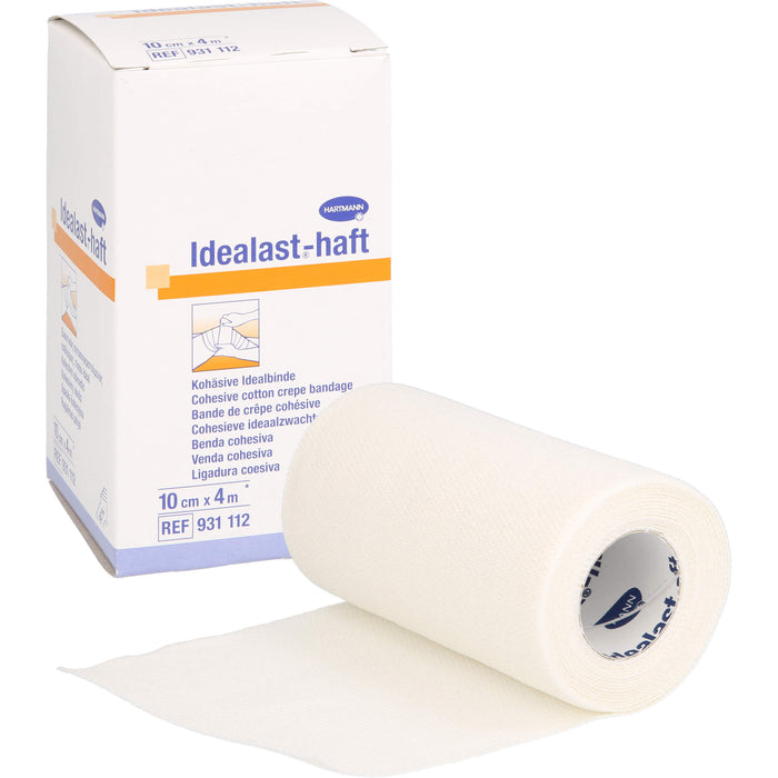HARTMANN Idealast-haft Idealbinde 10 cm x 4 m zur Prophylaxe und Nachbehandlung von Venenerkrankungen, 1 pcs. Bandage