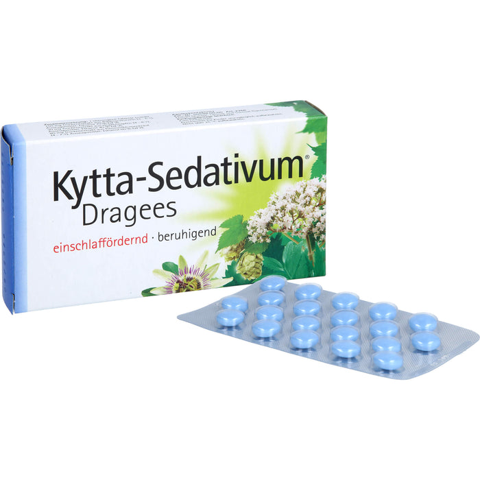 Kytta-Sedativum Dragees bei Unruhe und Einschlafstörungen, 40 pc Tablettes