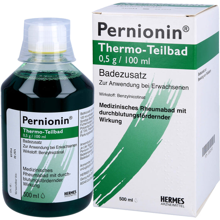 Pernionin Thermo-Teilbad 0,5 g/100 ml, 500 ml Solution