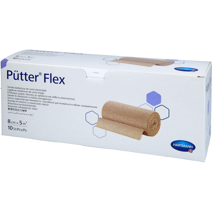 Pütter Flex Binde 8cmx5m, 10 St BIN