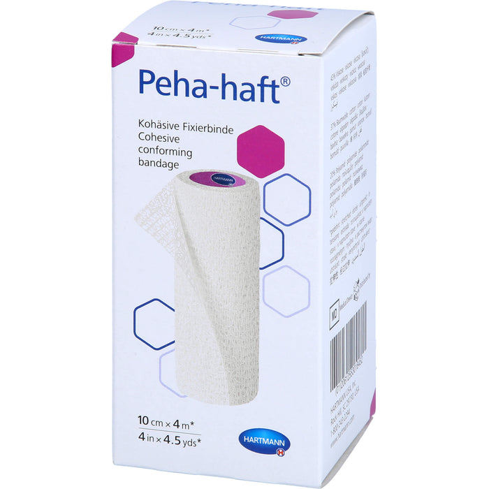 Peha-haft Latexfrei Fixierbinde 10cmx4m, 1 pcs. Pack