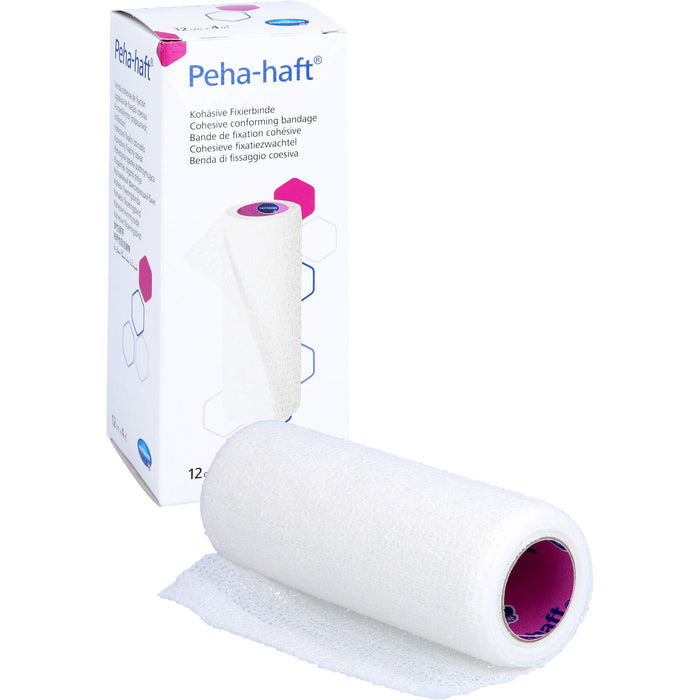 Peha-haft Latexfrei Fixierbinde 12cmx4m, 1 St BIN