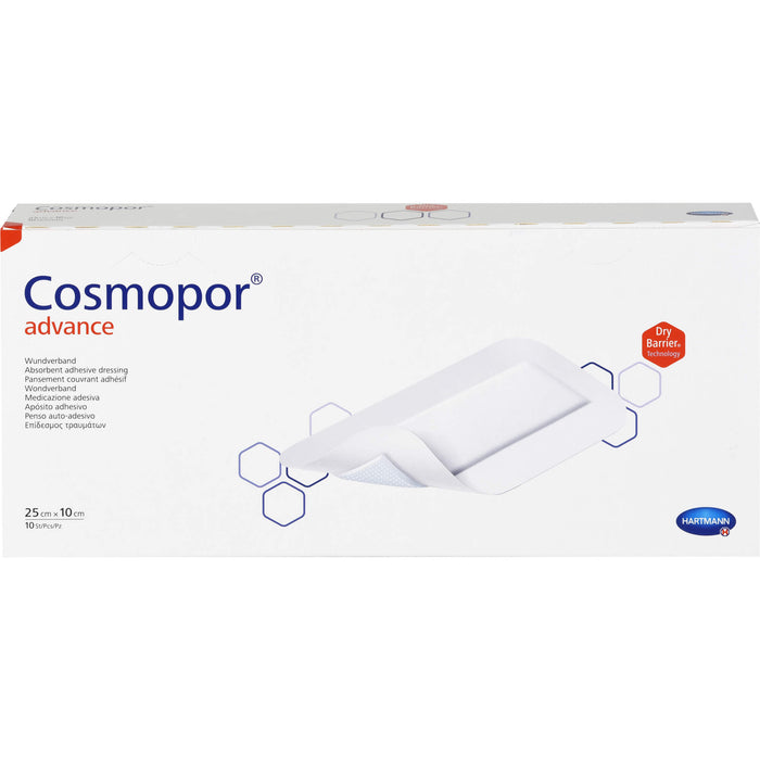 Cosmopor Advance 25cmx10cm, 10 St PFL