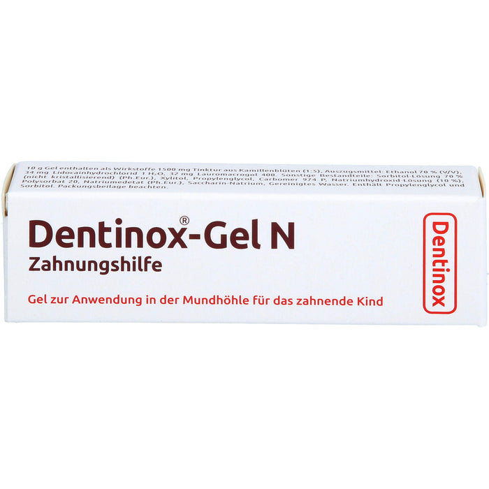 Dentinox-Gel N Zahnungshilfe, 10.0 g Gel