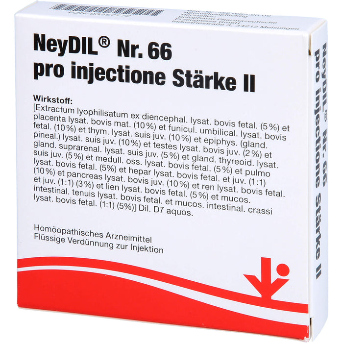 NeyDil Nr. 66 pro injectione St. II Amp., 5 ml Solution