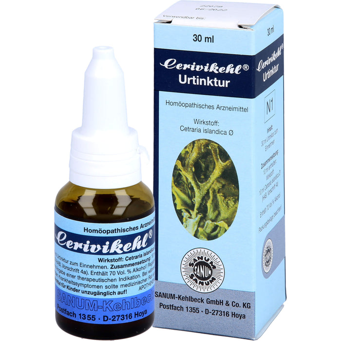 Cerivikehl Urtinktur Tropfen, 30 ml Solution