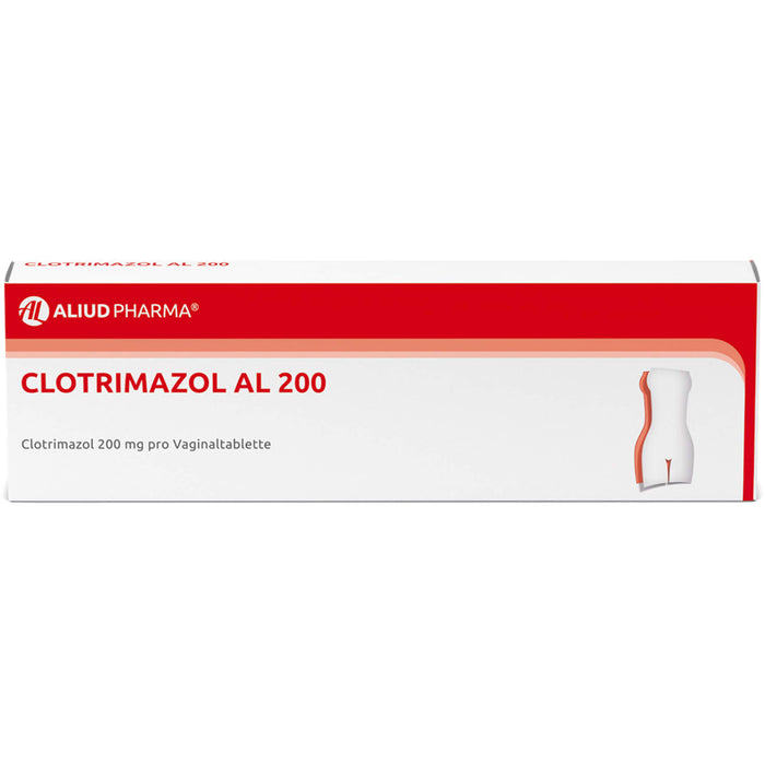 Clotrimazol AL 200 Vaginaltabletten, 3 St. Tabletten