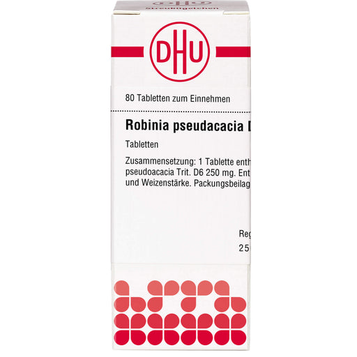 Robinia pseudacacia D6 DHU Tabletten, 80 St. Tabletten