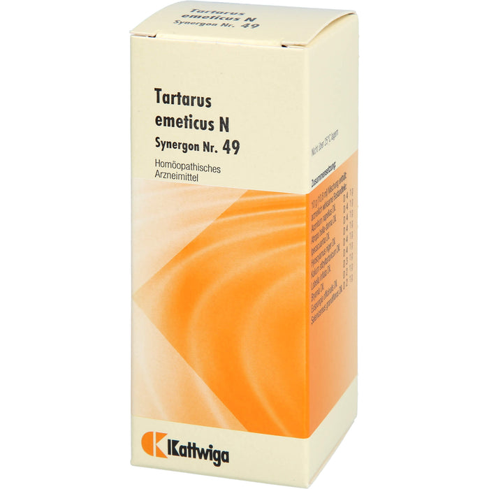 Synergon Komplex 49 Tartarus emeticus N Tropfen , 50 ml TRO