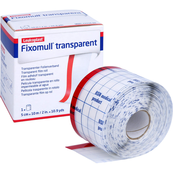 Fixomull transparent 10mx5cm, 1 St PFL