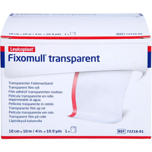 Fixomull transparent 10mx10cm, 1 St PFL