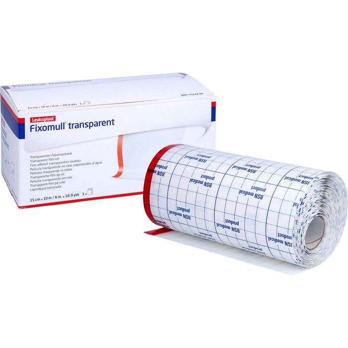 Fixomull transparent 10mx15cm, 1 St PFL