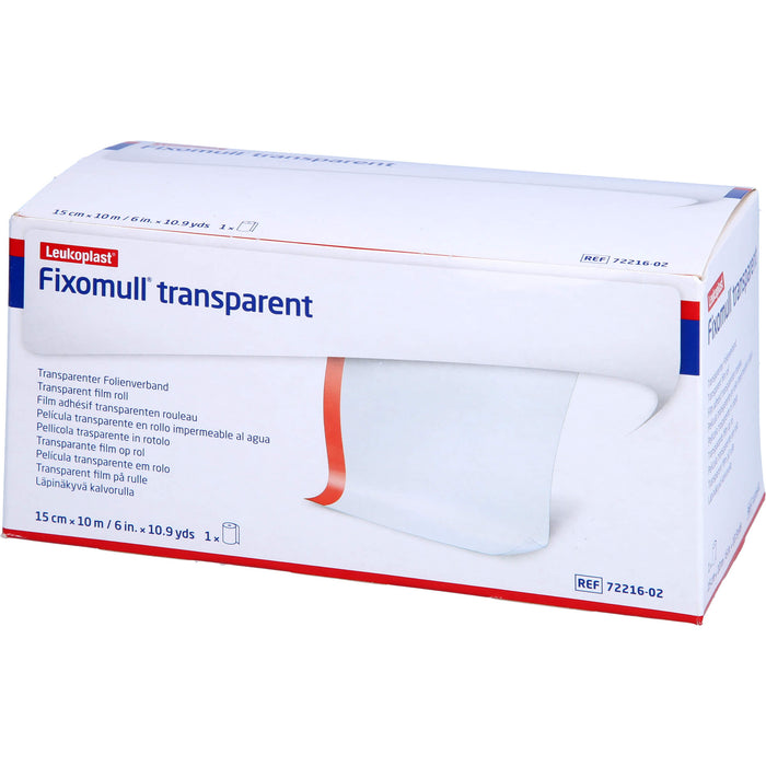 Fixomull transparent 10mx15cm, 1 St PFL
