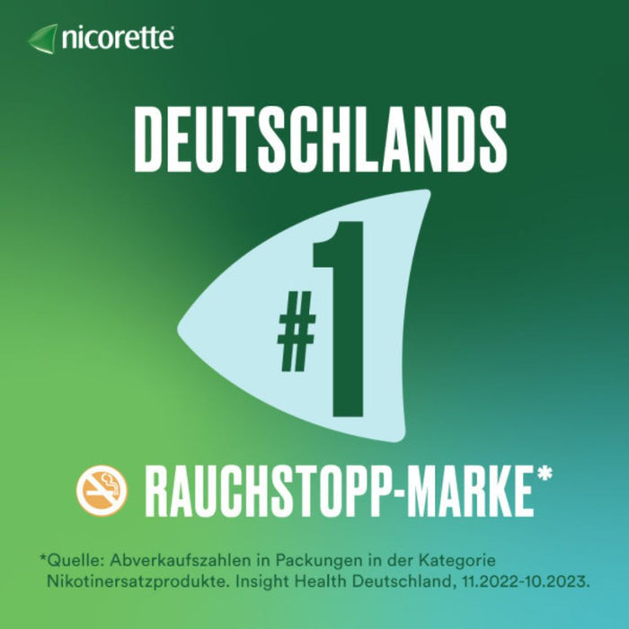 nicorette Kaugummi 2 mg Nicotin zuckerfrei freshmint, 105 pc Gomme à mâcher
