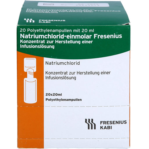 FRESENIUS KABI Natriumchlorid-einmolar Fresenius Konzentrat, 400 ml Lösung