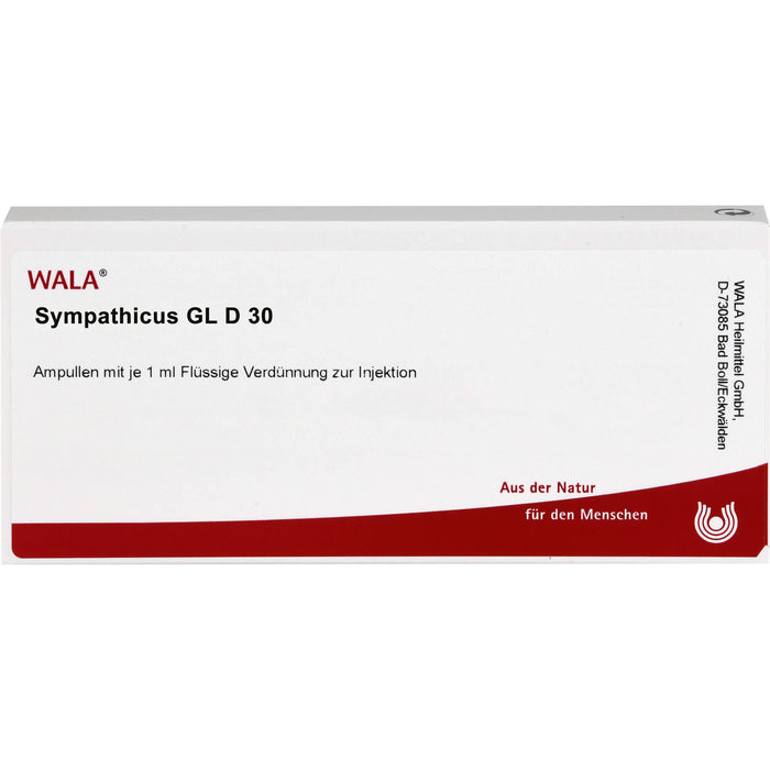 Sympathicus Gl D30 Wala Ampullen, 10X1 ml AMP