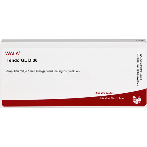 WALA Tendo GI D30 flüssige Verdünnung, 10 St. Ampullen