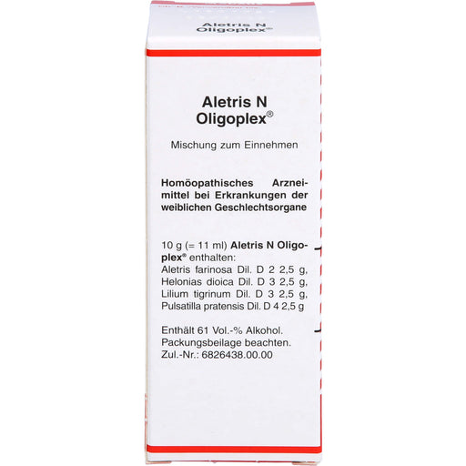 Aletris N Oligoplex Mischung bei Erkrankungen der weiblichen Geschlechtsorgane, 50 ml Lösung
