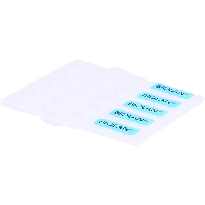 Biolan Augentropfen zur verbesserten Befeuchtung, Linderung und Pflege trockener Haut, 60 pc Pipettes à dose unique
