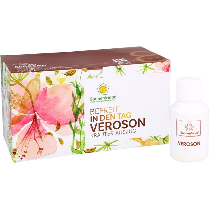 SonnenMoor befreit in den Tag Veroson Kräuter-Auszug, 800 ml Lösung
